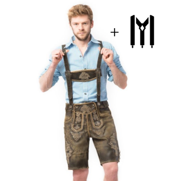 Lederhose Retro short (Cow Leather)