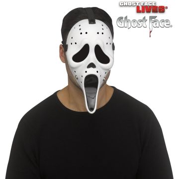 Ghost Face Hockey Mask White Official Licence
