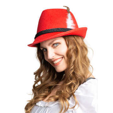 Jagershoedje Tirol Rood