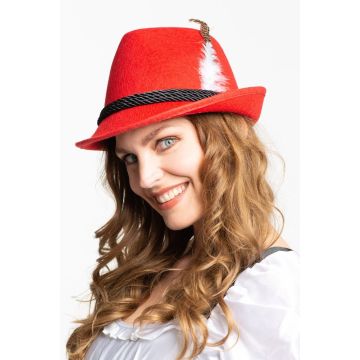Jagershoedje Tirol Rood