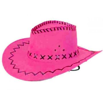 Cowboy Hat Pink - 6 Pack