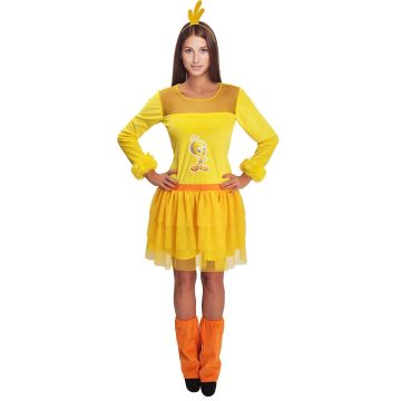 Tweety Kostuum Volwassenen - One Size