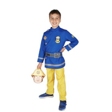 Sam The Fireman Child Costume