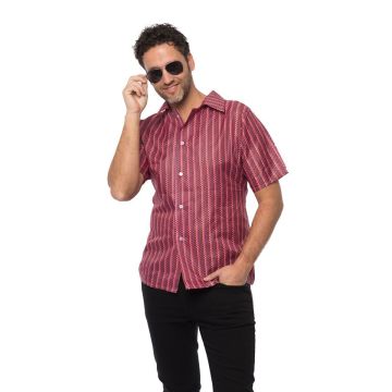 Retro 70's shirt Red