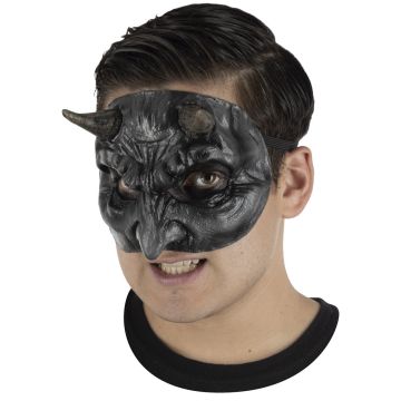 Half Mask - Devil Black