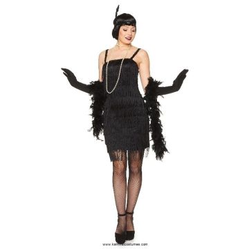 Black Flapper Dress