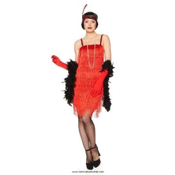 Red Flapper Dress