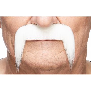Mustache White - 6 Pack
