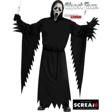 Ghost Face Costume Official Licence - One Size