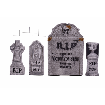 4-In-1 Tombstone Set 4 Styles 4 Pieces