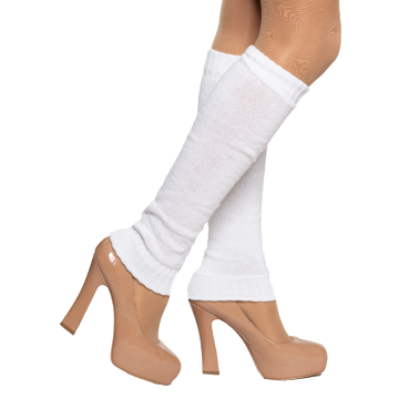 Legwarmers White - 6 Pairs - One-Size