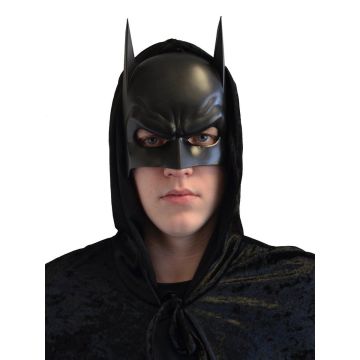 Bat Mask Black Pvc - 6 Pack