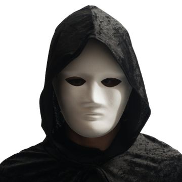 Mask White Face to be Painted