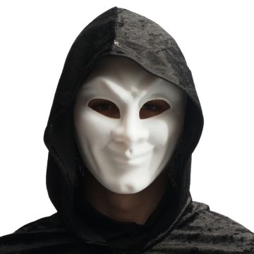 Masker Wit Smile Pvc - 6 Pack