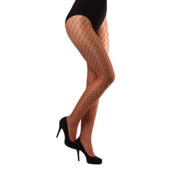 Tights large Meshes Red - 6 Pack