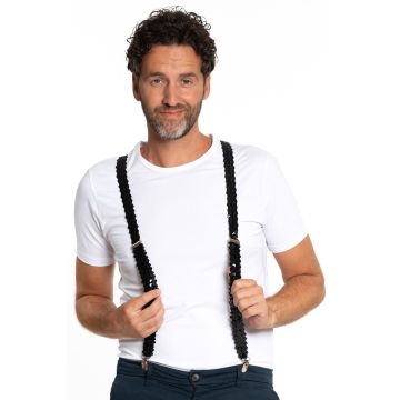 Suspenders Sequens Black - Width 2,5 cm