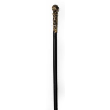 Sceptre with Golden Knob - 3 pcs 85 cm