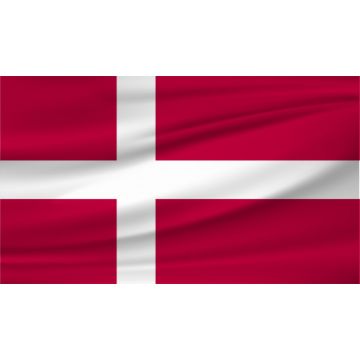 Country Flag Denmark 90 x 150 cm - 100% polyester