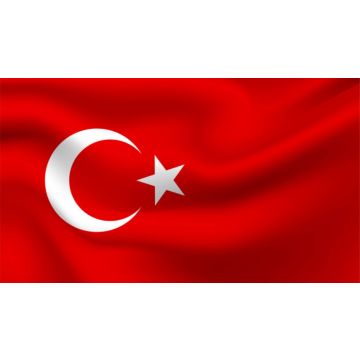 Country Flag Turkey 90 x 150 cm - 100% polyester