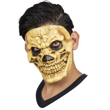 Face Mask - Skull 3 Tan