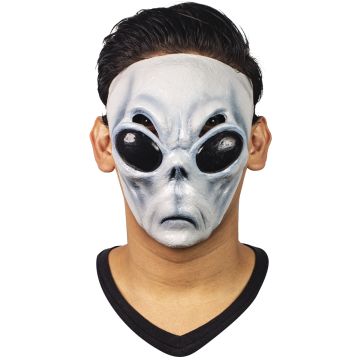 Face Mask - Gray Alien