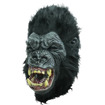 Headmask with Hair - Rage Ape