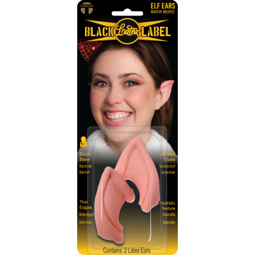 Black Label Latex Ears - Elf Ears