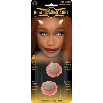 Black Label Latex Horns - Little Horns