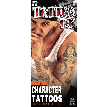 Costume Kits - Thug - 6 Pack