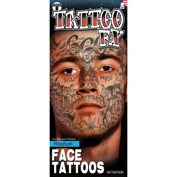 Costume Face Kits - Hoodlum - 6 Pack
