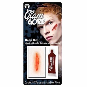 Glam Gore Transfer and Blood Sachet- Deep Cut