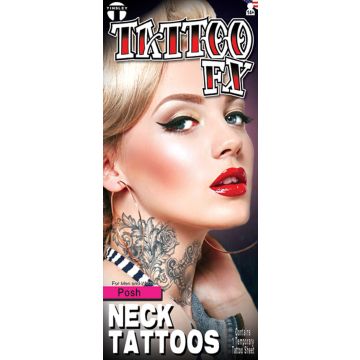 Posh Neck Tattoo - 6 Pack