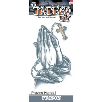 Prison Tattoos - Praying Hands - 6 Pack