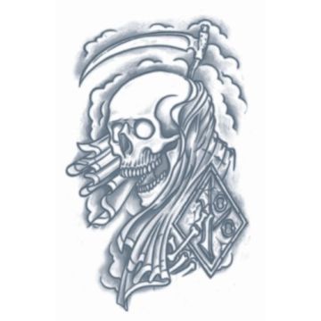 Prison Tattoos - Reaper