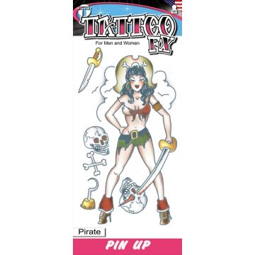 Pin Up-Tattoos - Pirate