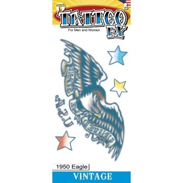 Vintage Tattoos - 1950 Eagle