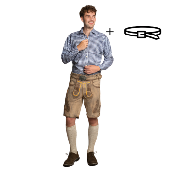 Lederhose Garmisch Short (Goat Leather)