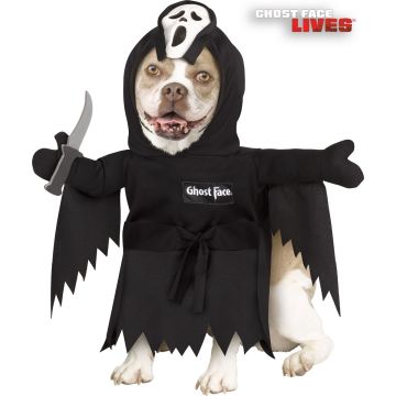 Ghost Face Honden Kostuum Officiele Licentie