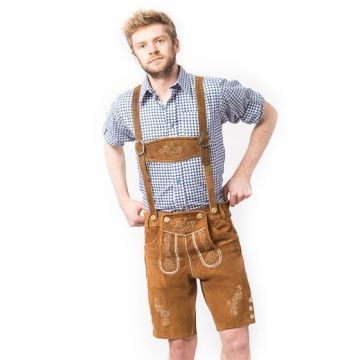 Lederhose Anton, Short Brown