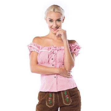 Liesl Pink/White