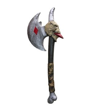 Axe with Skull/Bone - 60 cm Quality Foam