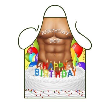 Apron - Happy Birthday Boy