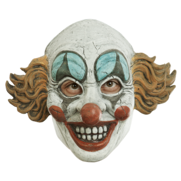 Volledig Hoofdmasker - Vintage Clown