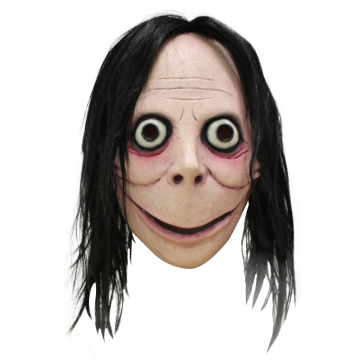 Face Mask with Hair - Creepypasta - Momo
