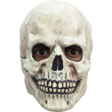 Volledig Hoofdmasker - Skull White 2
