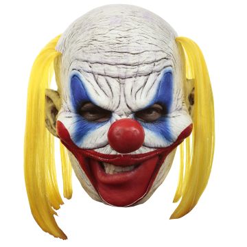 Chinless Mask + Teeth - Clooney Clown Deluxe
