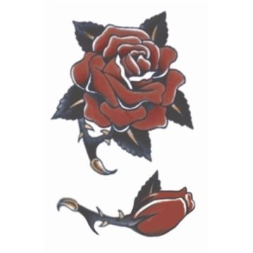 Vintage Tattoos - Rose 1940