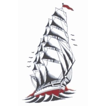 Vintage Tattoos - Ship 1920