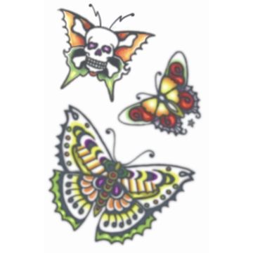Vintage Tattoos - Butterflies 1960