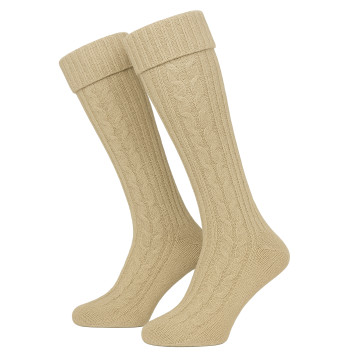 Oktoberfest Knee Socks Multibeige